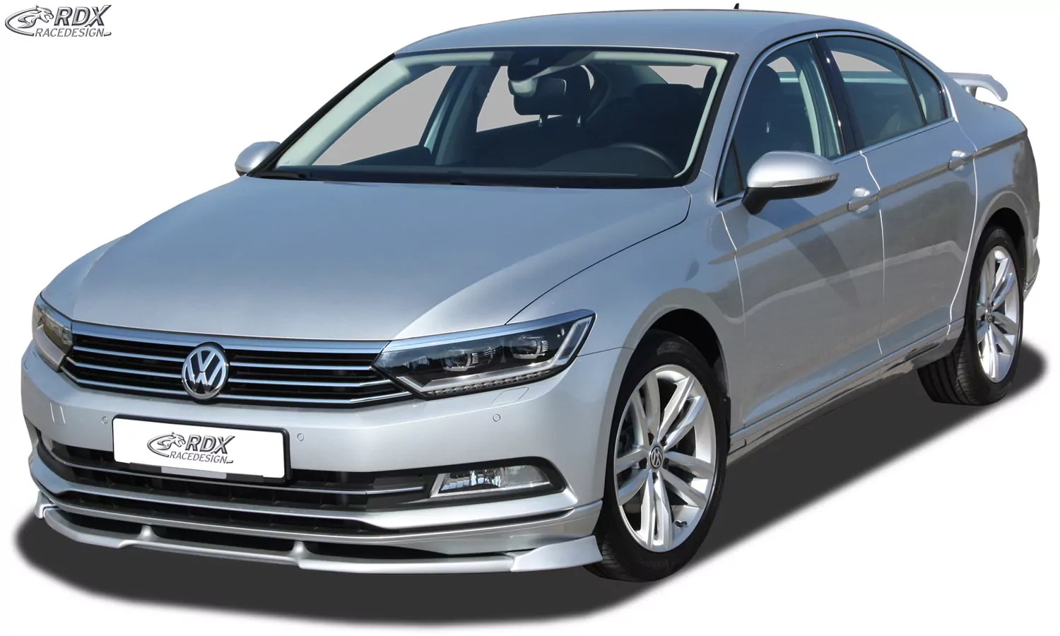 RDX Frontspoiler VARIO-X für VW Passat 3G B8 (-2019) Frontlippe Front Ansatz Vorne Spoilerlippe