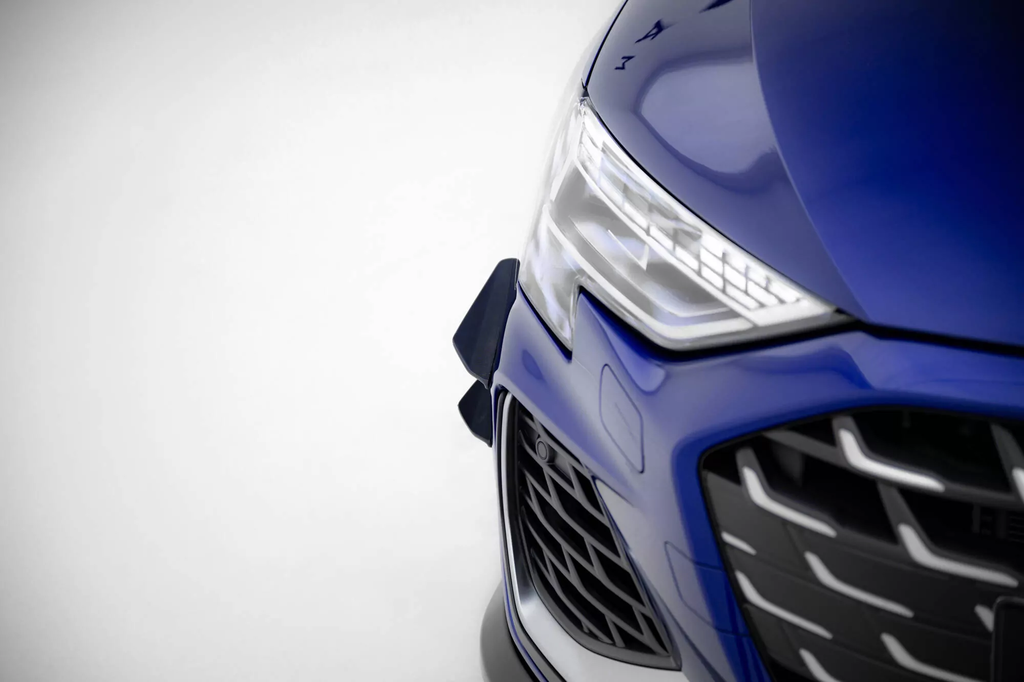 StoĂźstangenflĂĽgel Vorne (Canards) Audi A3 S-Line Limousine / S3 Limousine 8Y Facelift