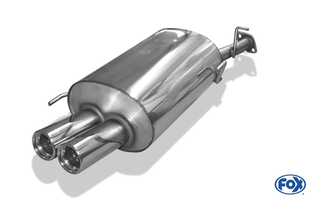 Honda Prelude IV BB2/3  Endschalldämpfer  - 2x76 Typ 13