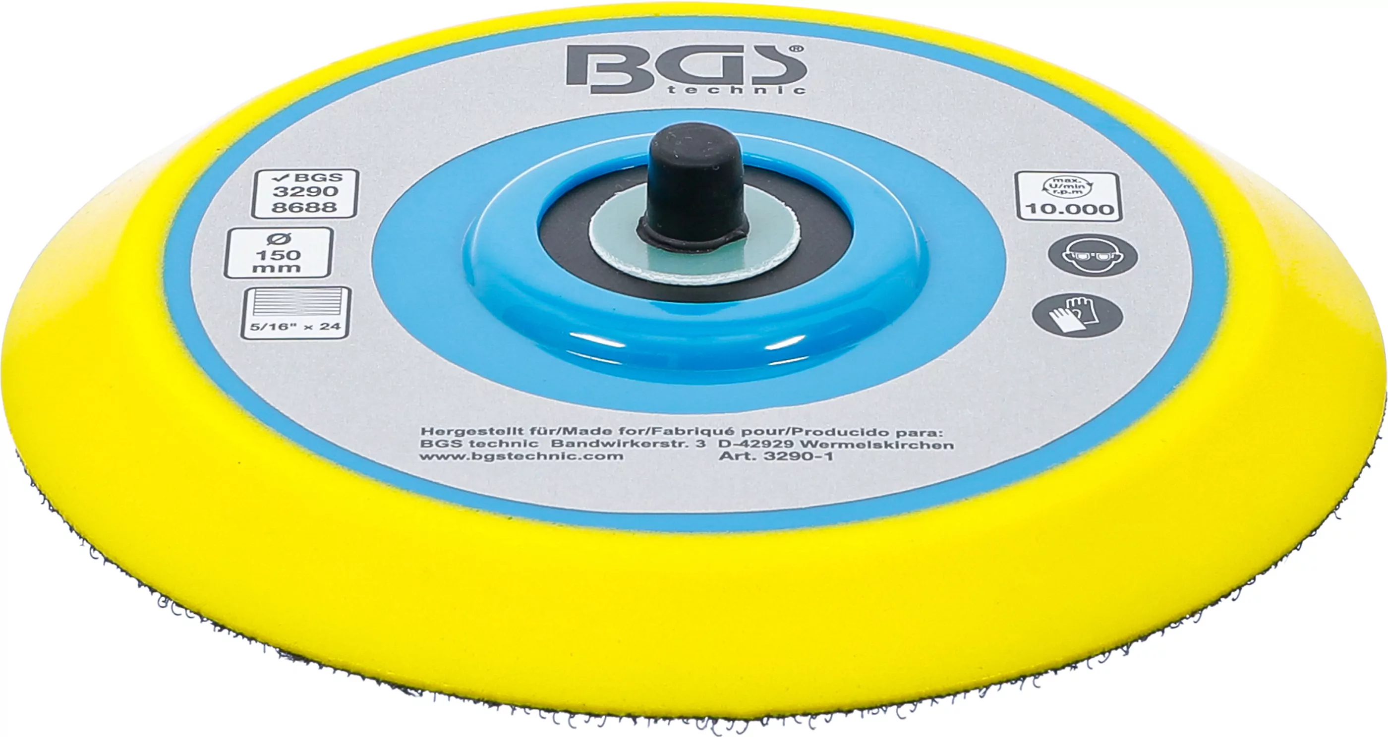 Klett-Teller für Art. 3290 / 8688 | Ø 150 mm