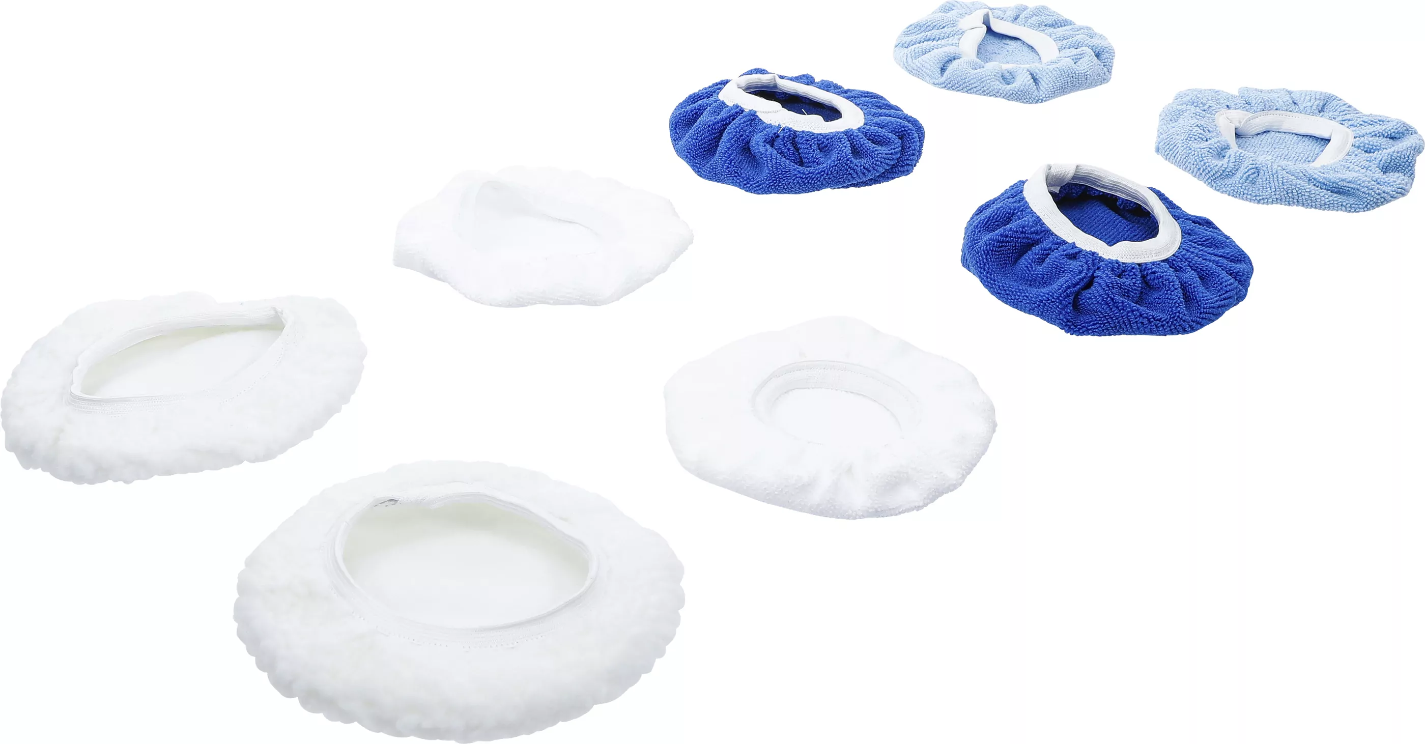 Polierhauben-Satz | Ø 125 mm | 8-tlg.