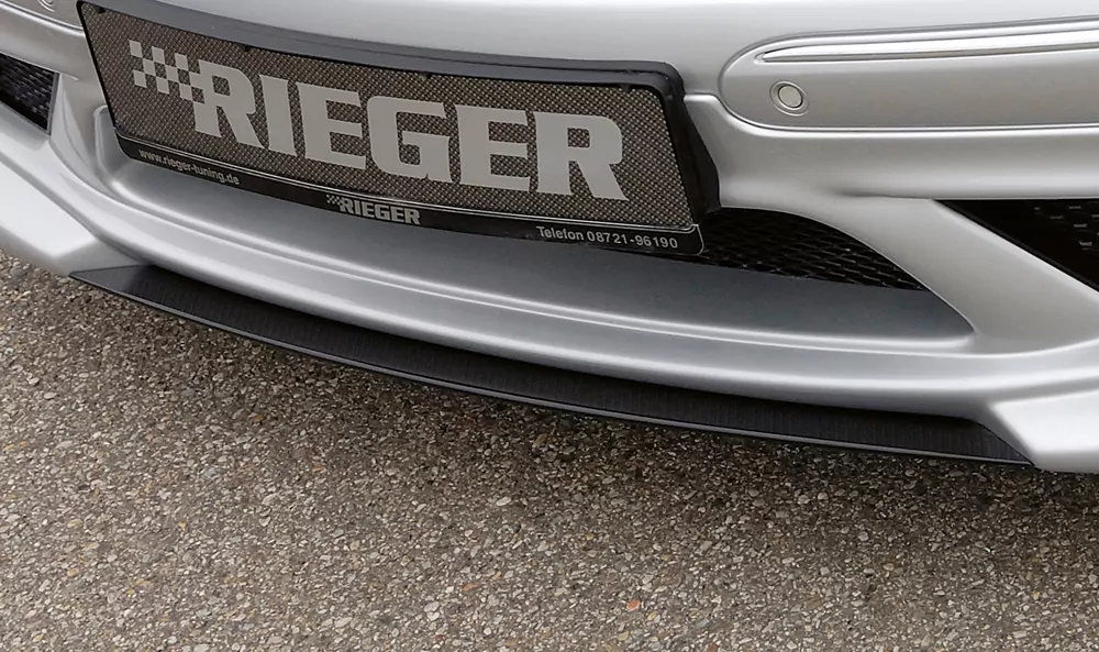 Rieger Spoilerschwert für Mercedes CLK (W209) - Coupé 00.02-06.04 (bis Facelift / bis Modell 2005) carbon optik
