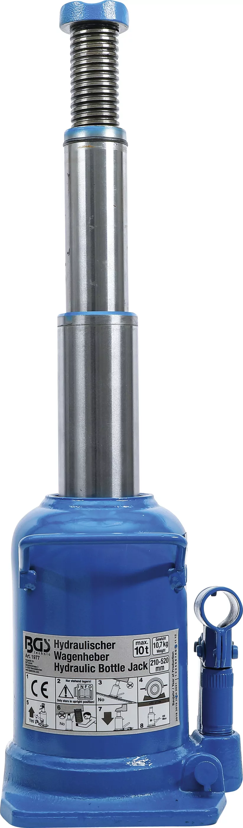 Hydraulischer Flaschen-Wagenheber | 10 t