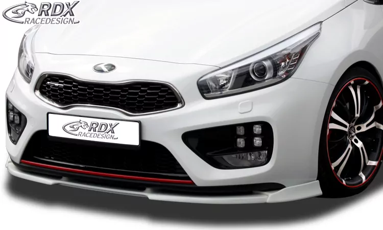 RDX Frontspoiler VARIO-X für KIA Ceed GT & Pro Ceed GT Typ JD Frontlippe Front Ansatz Vorne Spoilerlippe