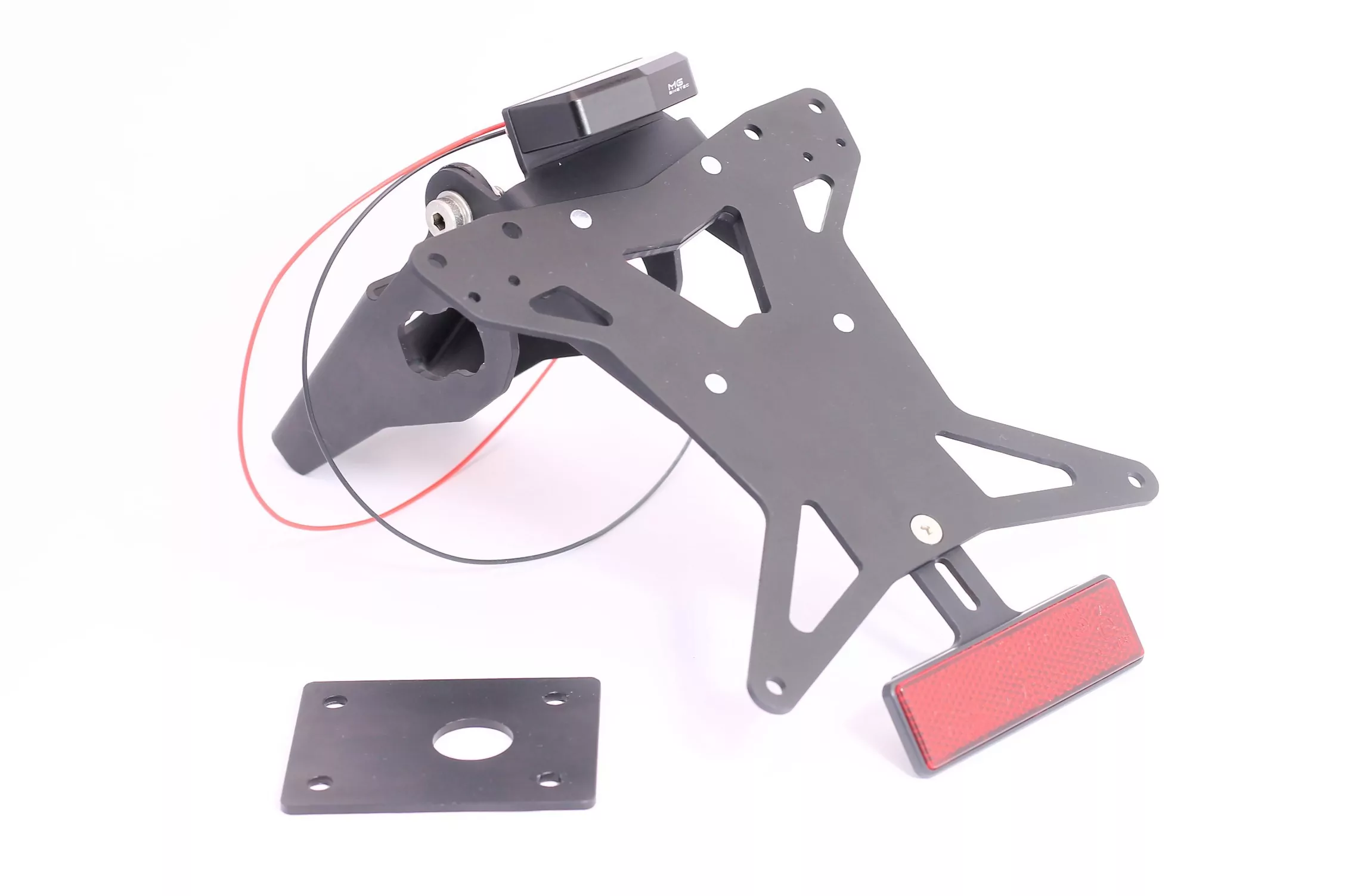 MG Biketec Kennzeichenhalter für Kawasaki Ninja 650 ab 2017-2019