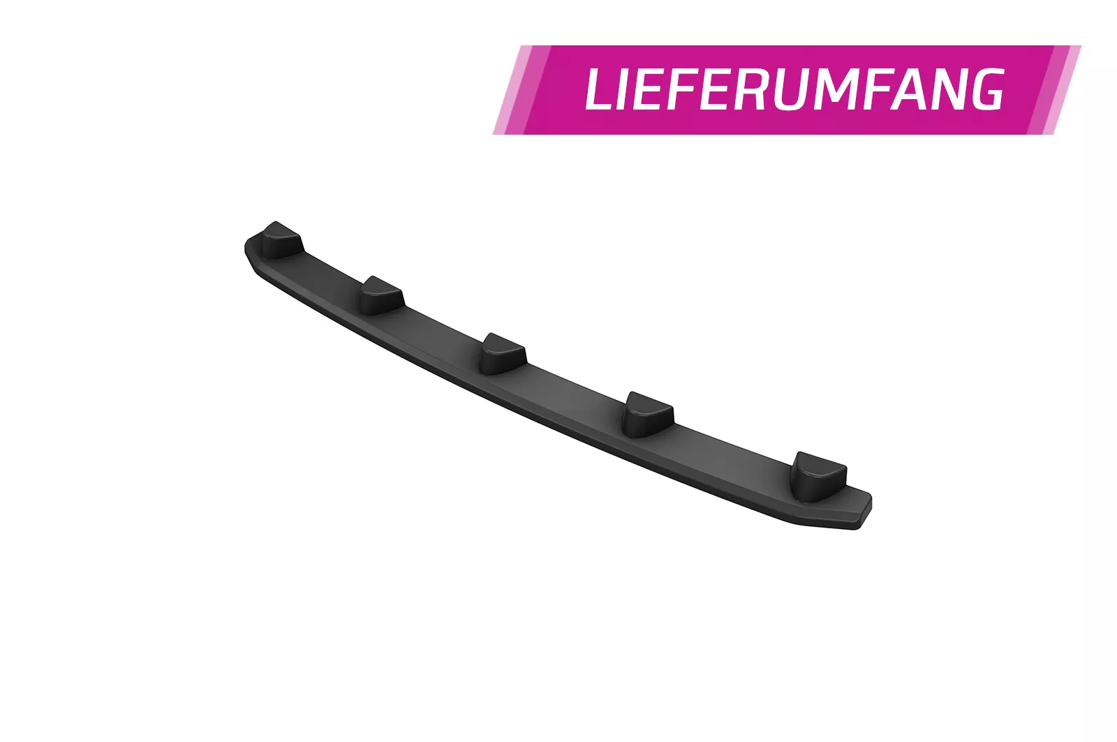 Cup-Spoilerlippe mit ABE für Audi A5 D5 (Typ 4N/F8) CSL867 Schwarz Strukturiert