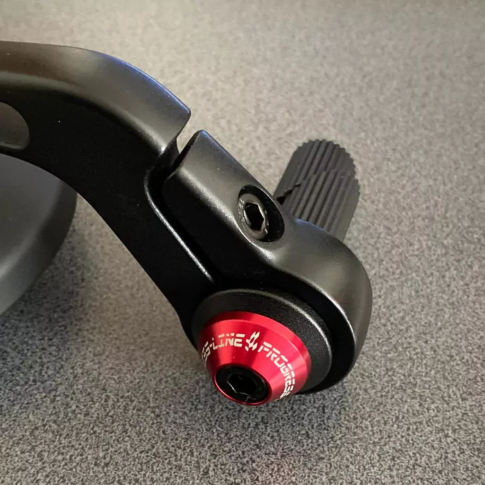 Lenkerendenspiegel "CUP" | ABS/Alu | schwarz Paar | Arm: 150 mm | L  x  Ø 100 mm | E-geprüft