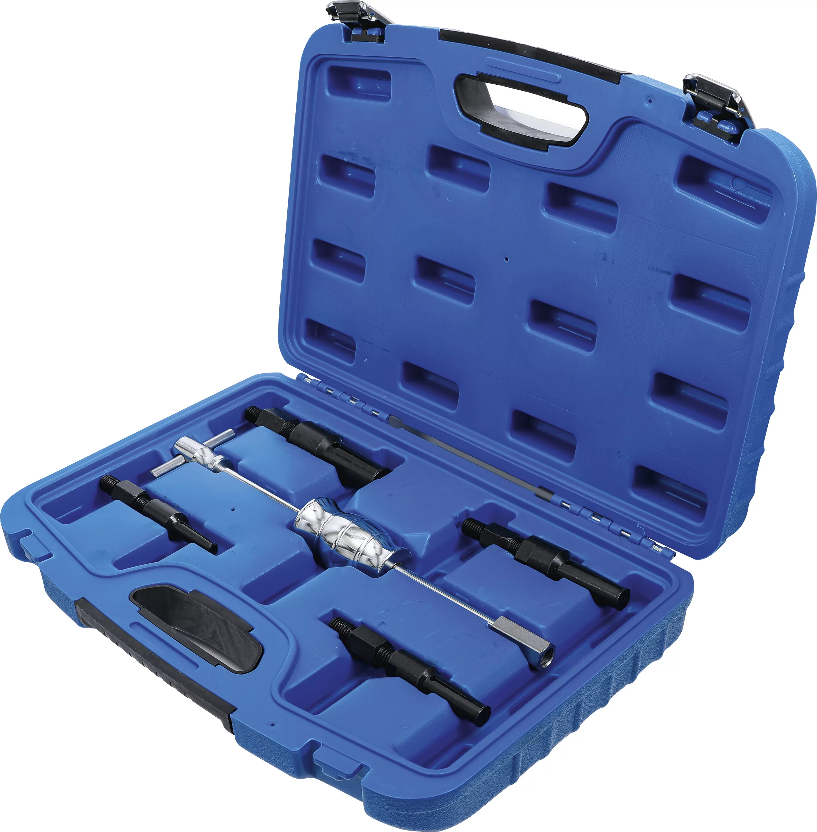 Grundloch-Innenlager-Abzieher-Satz mit Gleithammer | 5-tlg.