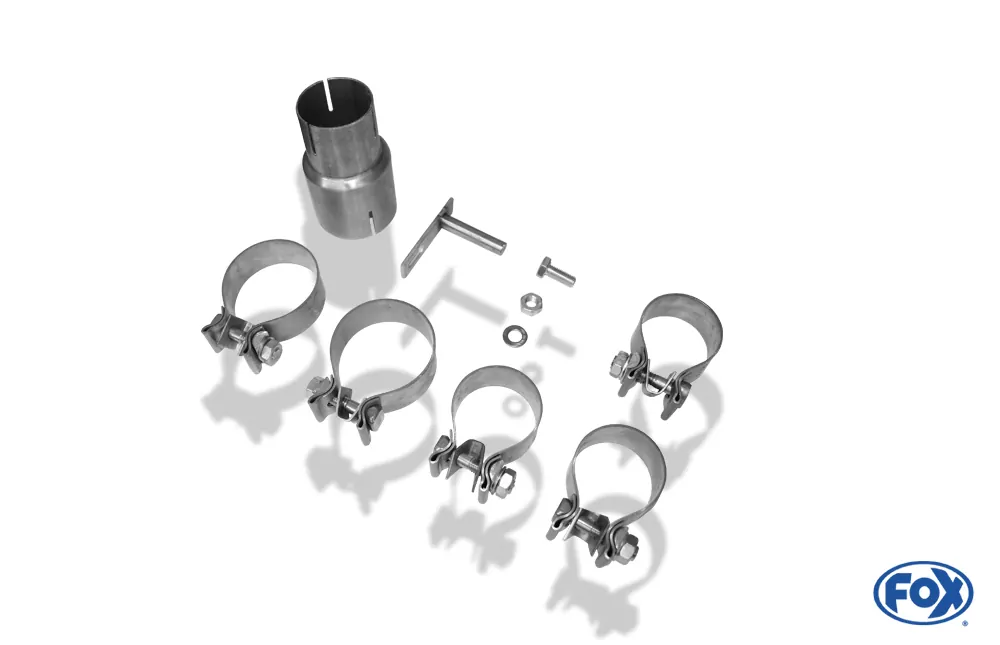 VW Golf VII 4-Motion R-Optik  Endschalldämpfer quer Ausgang rechts/links - 2x115x85 Typ 32 rechts/links