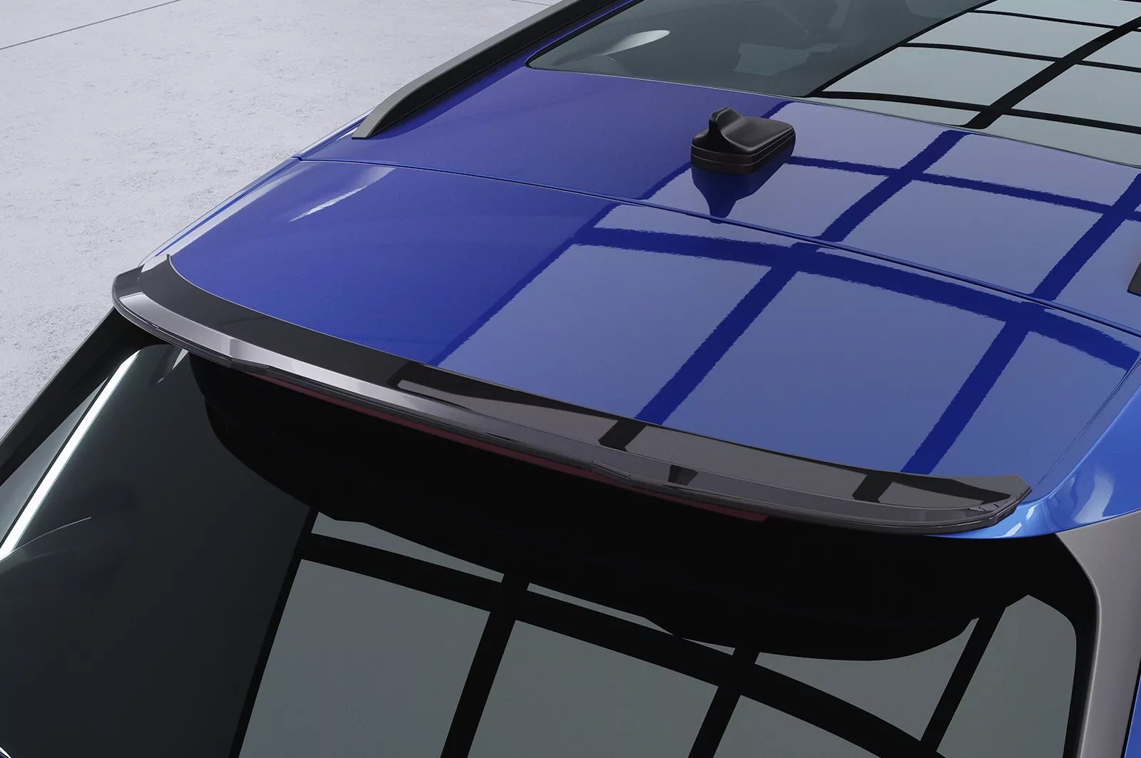 Heckflügel mit ABE für Skoda Octavia IV Combi HF703 Strukturiert (schwarz matt)