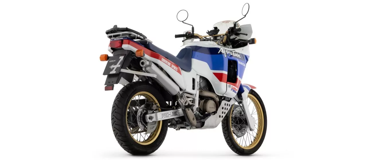 ARROW Paris-Dakar Replica Edelstahl HONDA XRV 650 Africa Twin 88-89