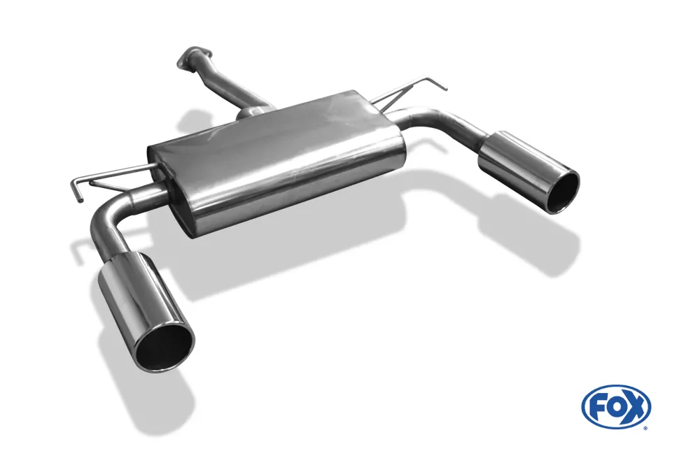 Hyundai ix35 Endrohre für FOX Endschalldämpfer Ausgang rechts/links - 1x100 Typ 12 rechts/links (ohne Bögen)