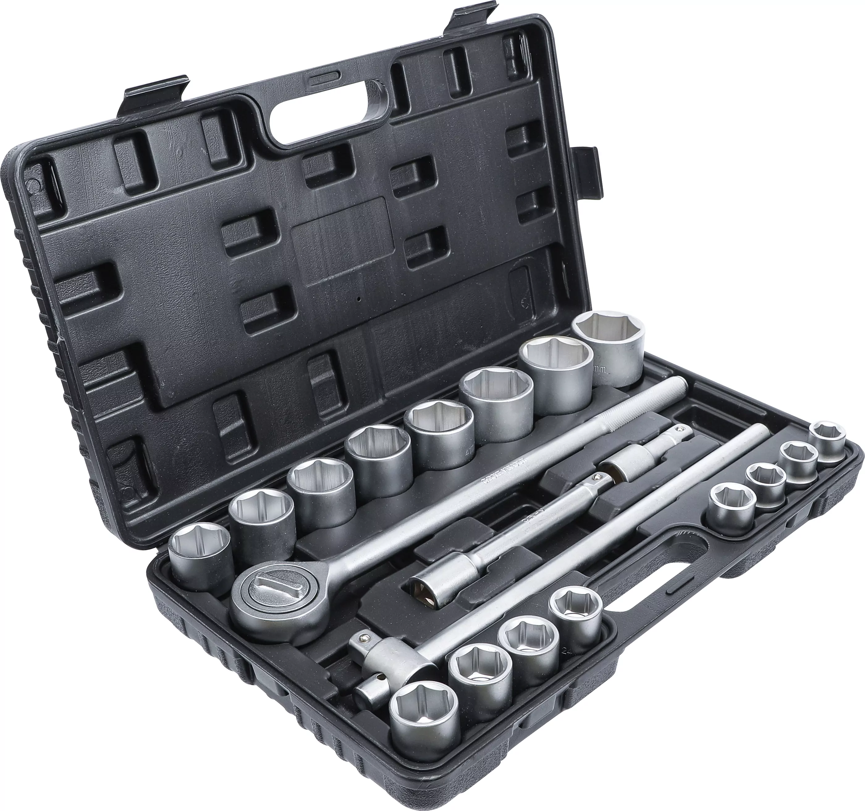 Steckschlüssel-Satz | Antrieb 20 mm (3/4") | SW 19 - 50 mm | 20-tlg.