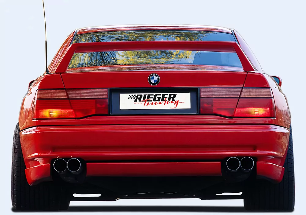 Rieger Heckflügel Breitbau II für BMW 850 E31 - Coupé 01.92-12.96 carbon optik