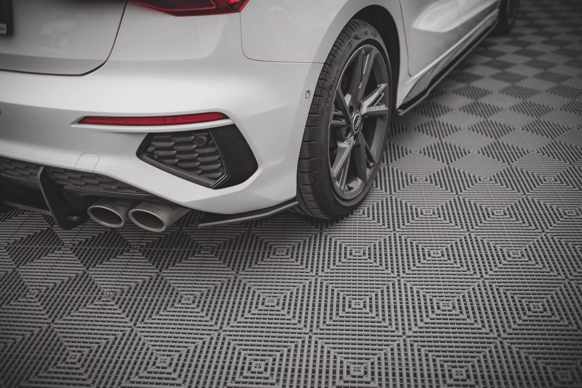 Street Pro Heck Ansatz Flaps Diffusor Für Audi S3 Sportback 8Y