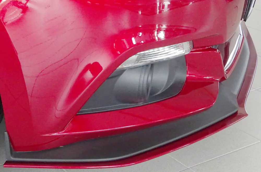 Rieger Spoilerschwert für Ford Mustang 6 (LAE) | Coupé 11.14-07.17 (bis Facelift) für orig. GT-Frontschürze
