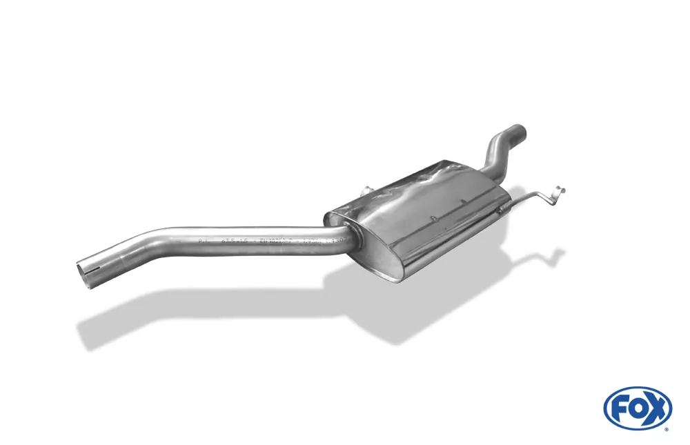 Audi 100 quattro Typ C3  Krümmerrohr mit 200-Zellen Katalysator