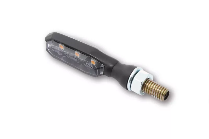 HIGHSIDER pro Sonic-X1 LED Indicator Black/Translucent E-Approved (Pair)