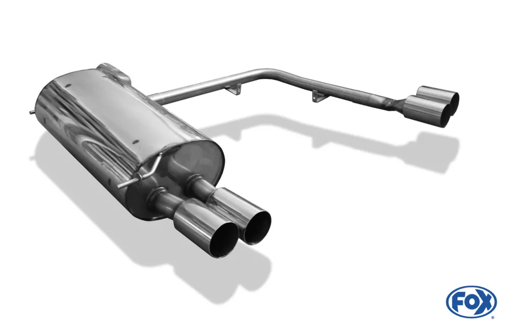 BMW E65 735i/ 745i  Endschalldämpfer Ausgang rechts/links - 2x80 Typ 10 rechts/links