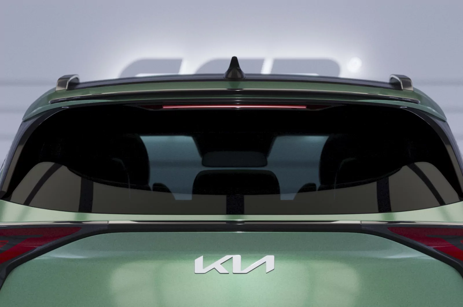 Heckflügel mit ABE für Kia Sportage (NQ5) HF023 Schwarz Strukturiert