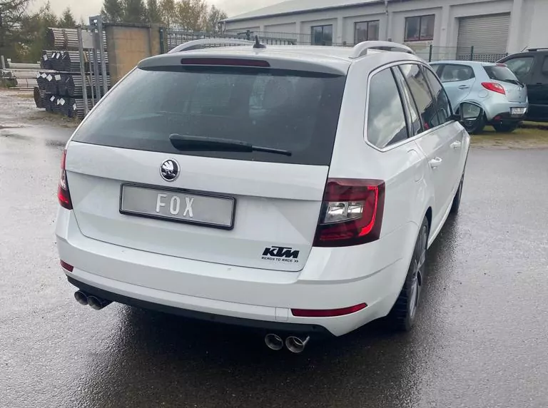 Skoda Octavia 5E - 2,0l 140kW  Endschalldämpfer rechts/links - 2x76 Typ 25 rechts/links