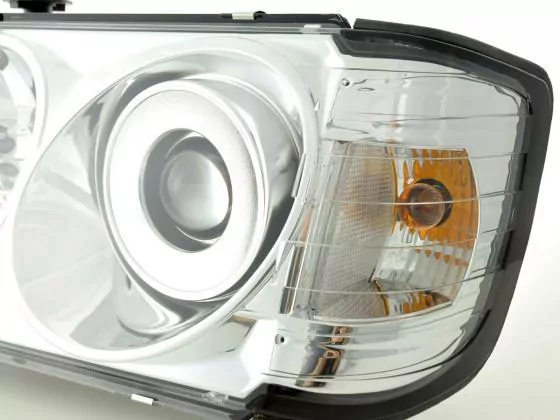 Scheinwerfer Set Mercedes E-Klasse Typ W124 Bj. 94-96 chrom