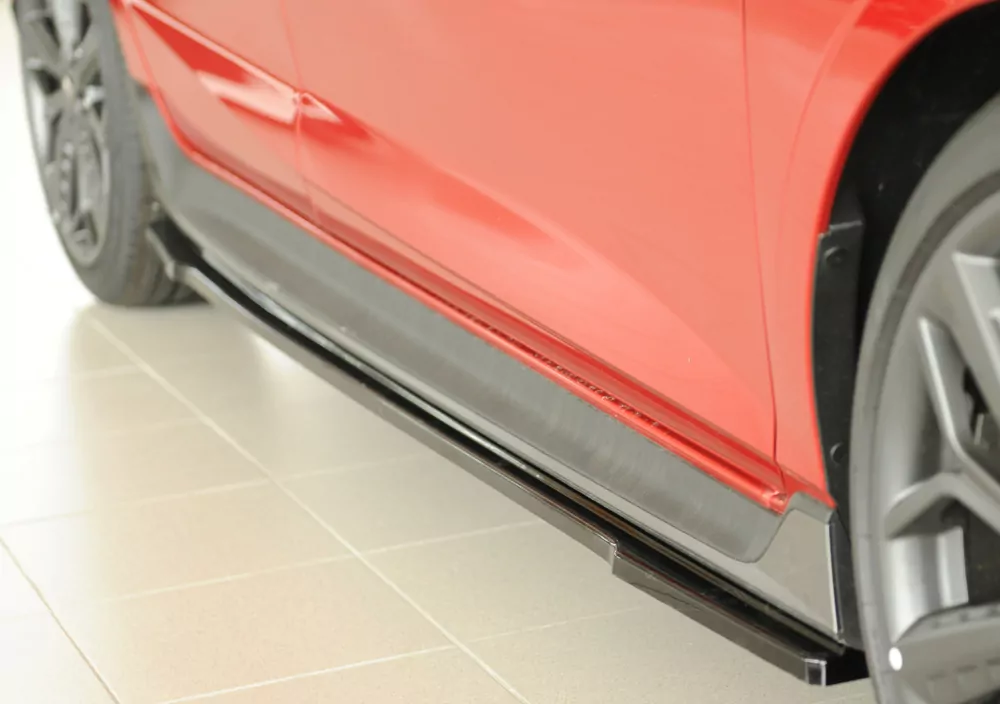 Rieger Seitenschweller rechts ansatz glanz schwarz für Hyundai i20 N-Performance  (BC3) 5-tür. (Schrägheck) 04.21-