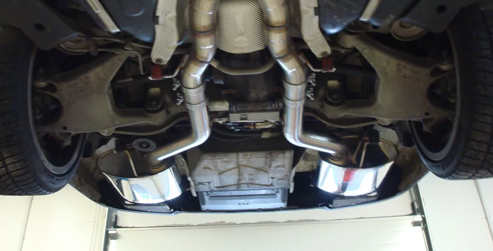 BMW F01 760i  Endschalldämpfer rechts/links - 2x63 Typ 14 rechts/links - mit Abgasklappen