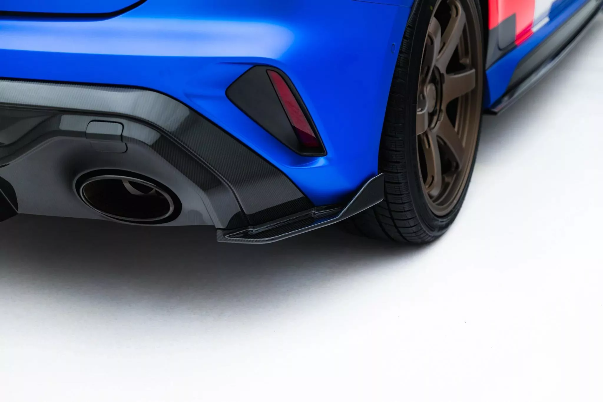 Prepreg Carbon Fiber Heck Ansatz Flaps Diffusor Für Audi RS3 Sportback 8Y Facelift