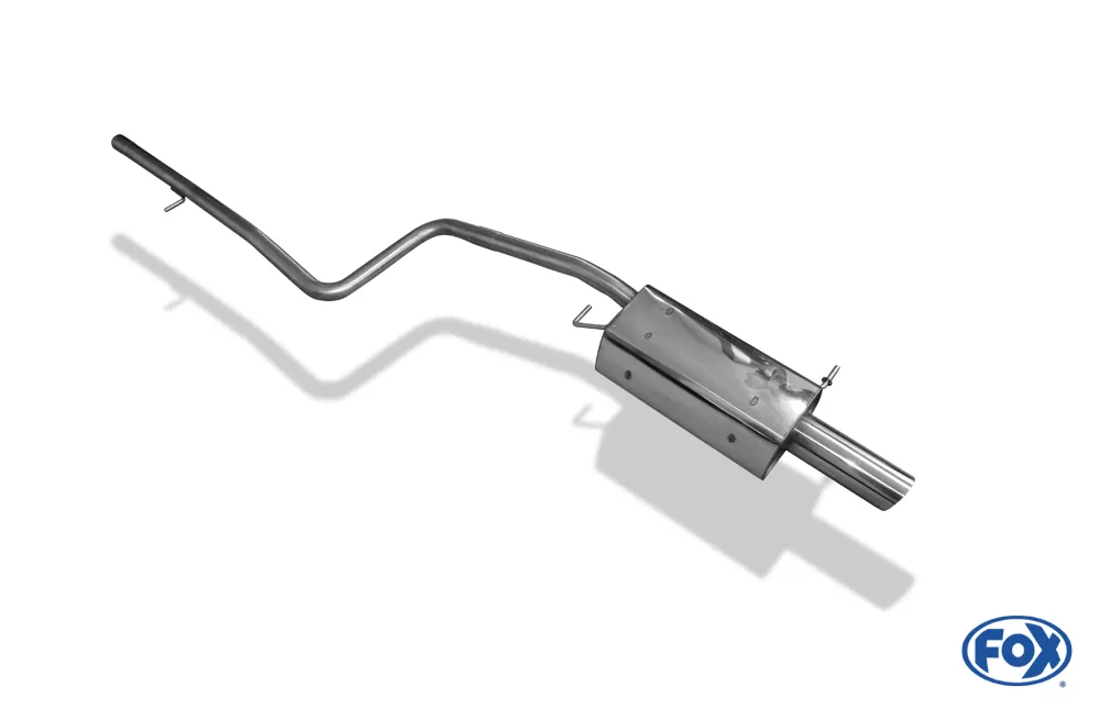 Ford Fiesta VI  Endschalldämpfer inkl. Verbindungsrohr zum Kat - 1x90 Typ 14
