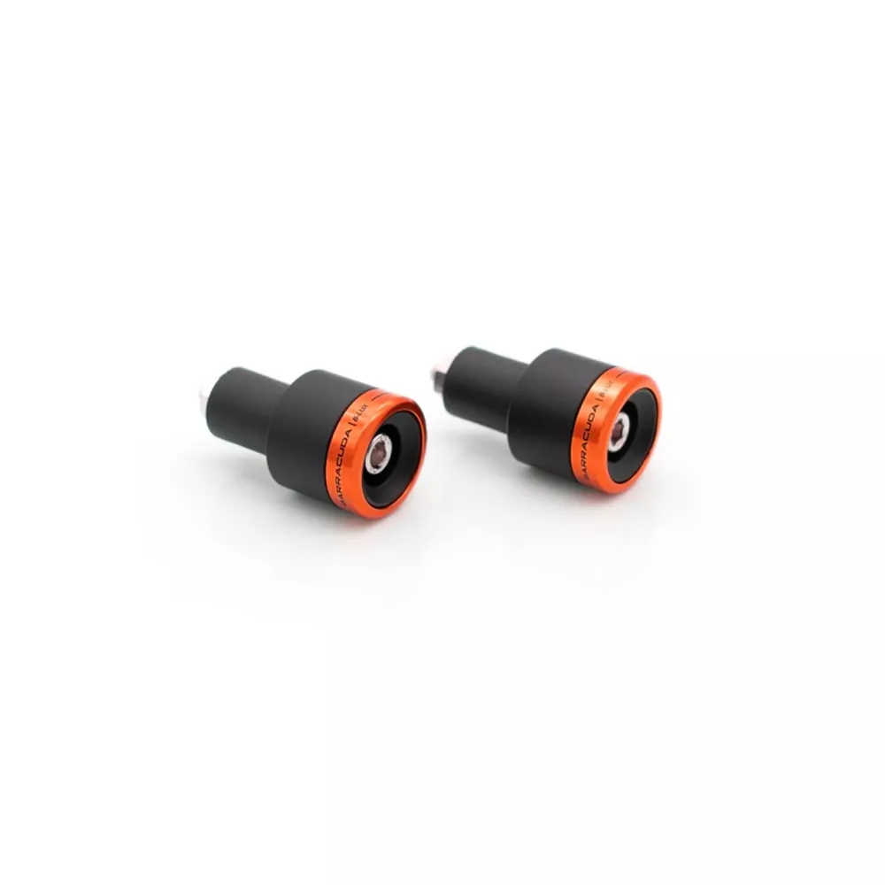 Barracuda Lenkerenden-Gewichte B-LUX universal schwarz-orange