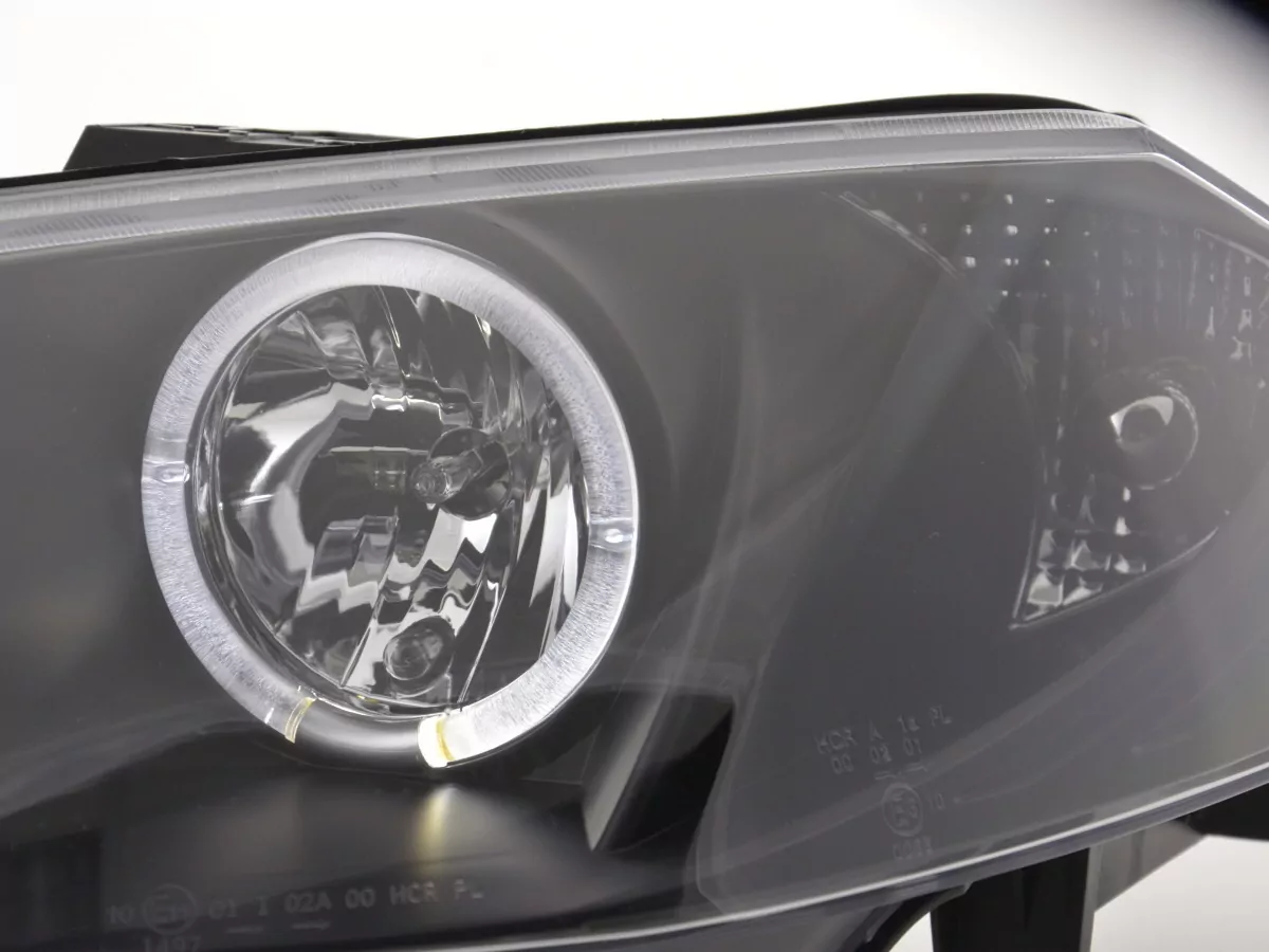 Scheinwerfer Set Renault Megane 2 3/5-trg. Bj. 03-06 schwarz