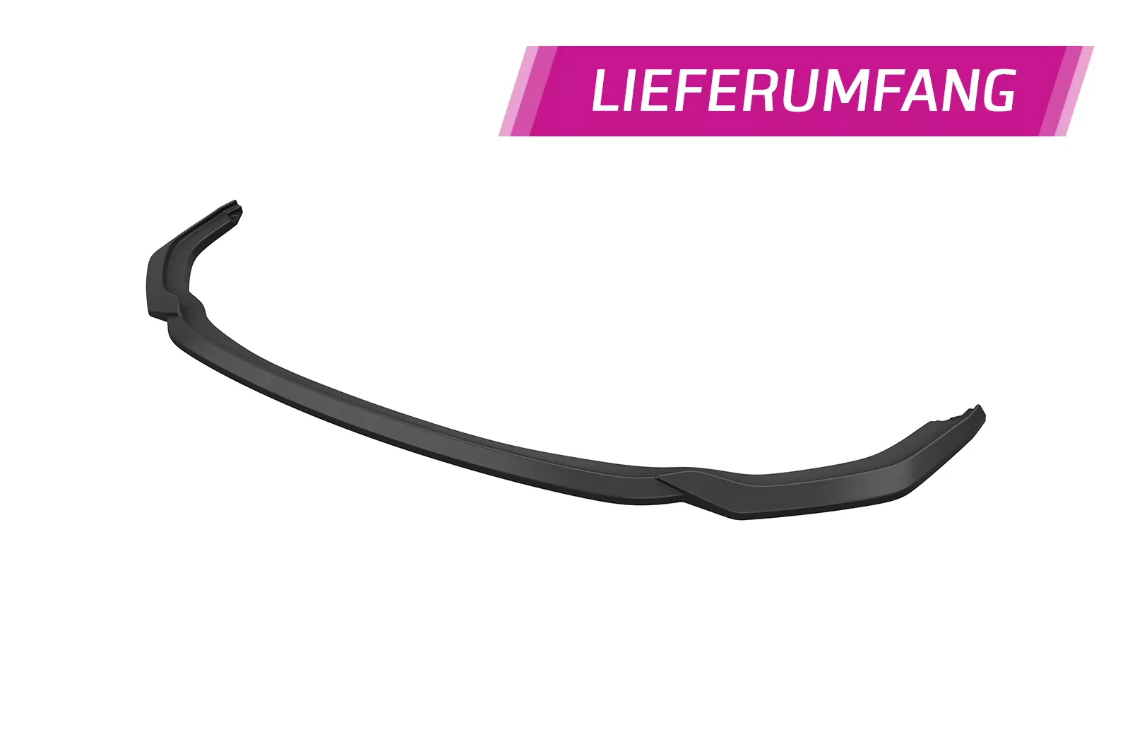 Cup-Spoilerlippe mit ABE für Suzuki Swace CSL865 Schwarz Strukturiert