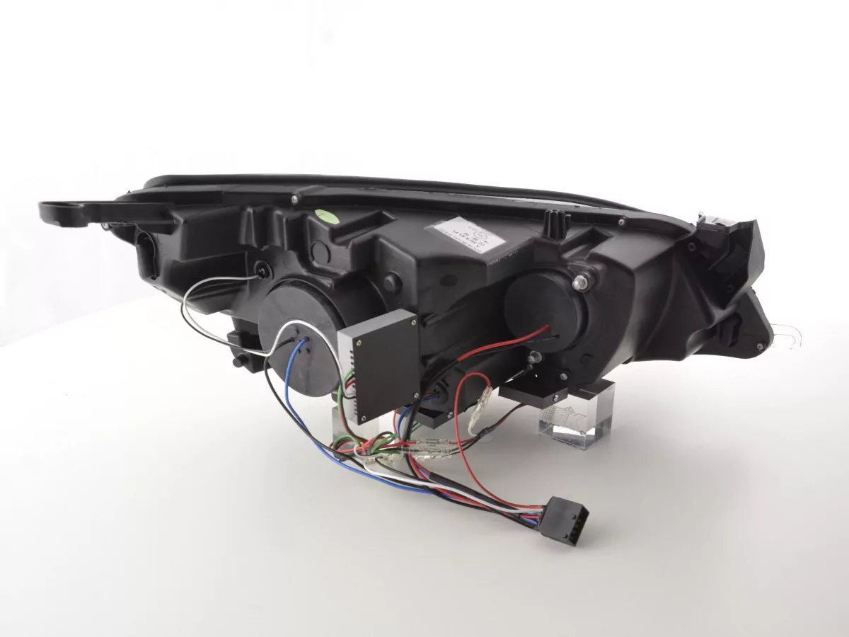 Scheinwerfer Set Opel Astra J 5-türig Bj. 2009-2012 schwarz mit Motor