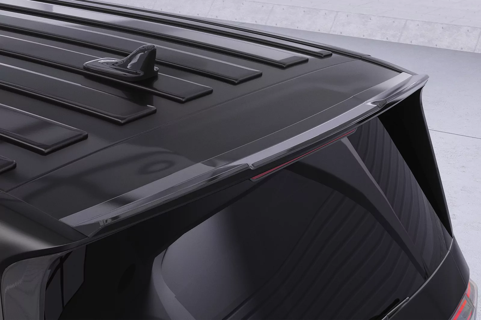 Heckflügel mit ABE für VW ID.Buzz HF160 Schwarz Strukturiert