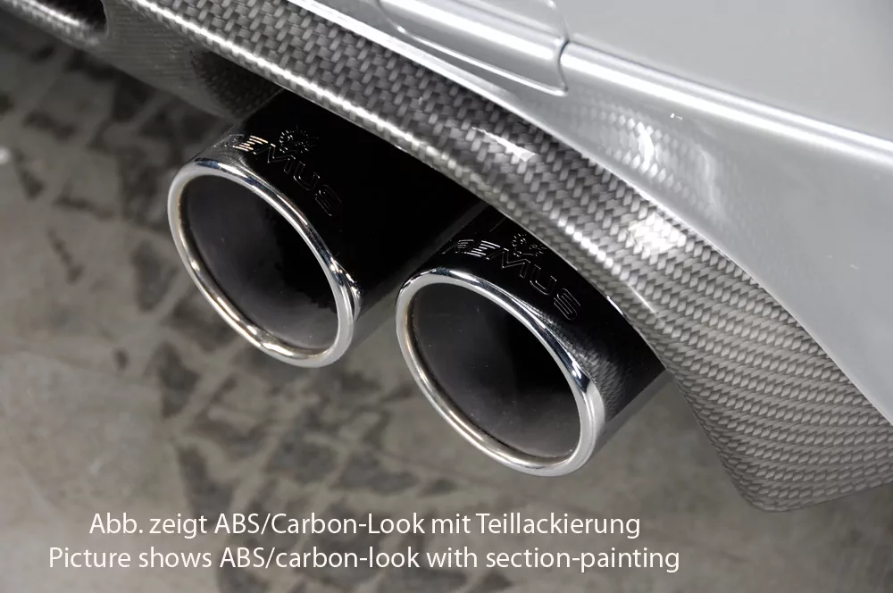 Rieger Heckansatz für BMW 3er E93 | Cabrio 03.07-02.10 (bis Facelift) Nur für 335i !