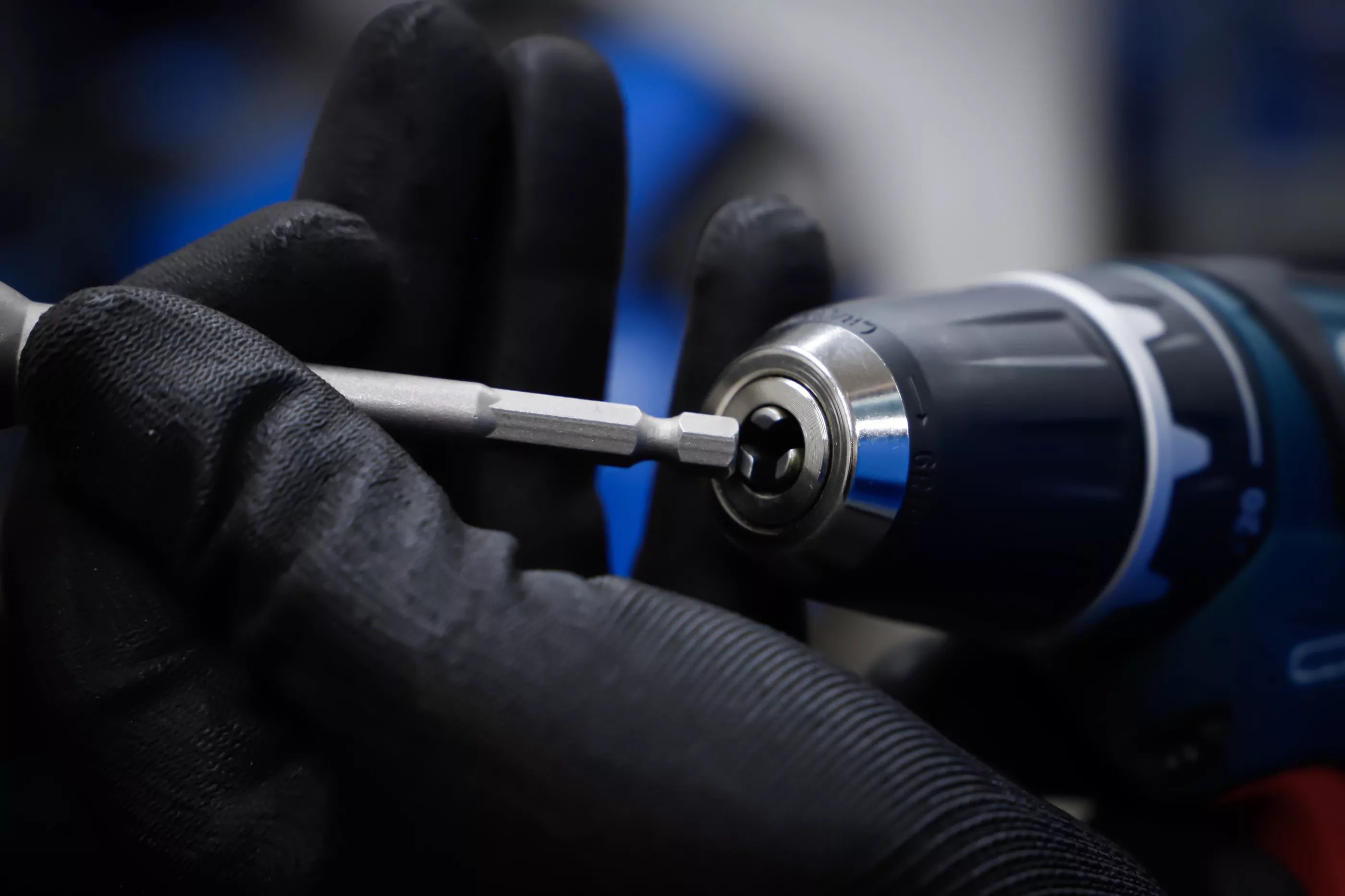 Steckschlüssel-Einsatz-Satz Sechskant | extra lang | Antrieb Außensechskant 6,3 mm (1/4") | für Bohrmaschinen | SW 6 - 13 mm | 8-tlg.