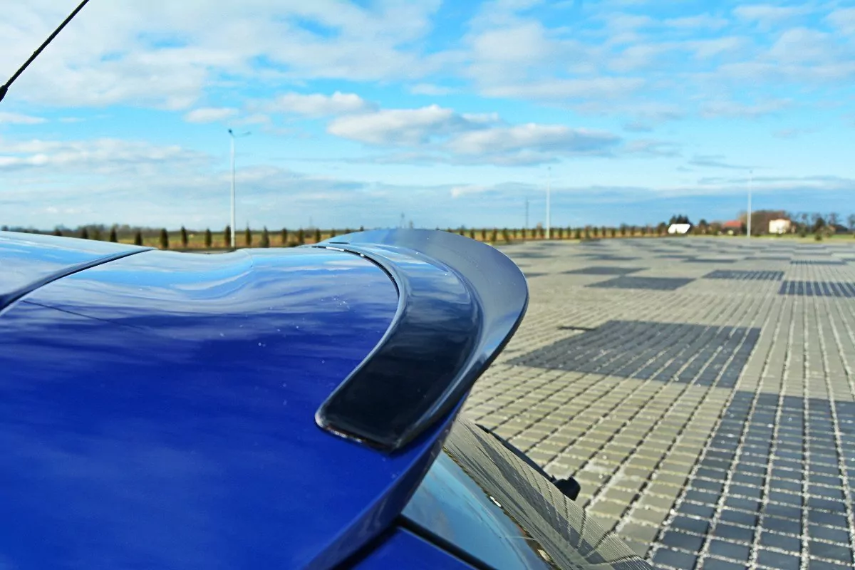 Spoiler CAP Passend Für Passend Für SEAT IBIZA MK2 FL CUPRA Schwarz Hochglanz Schwarz Hochglanz