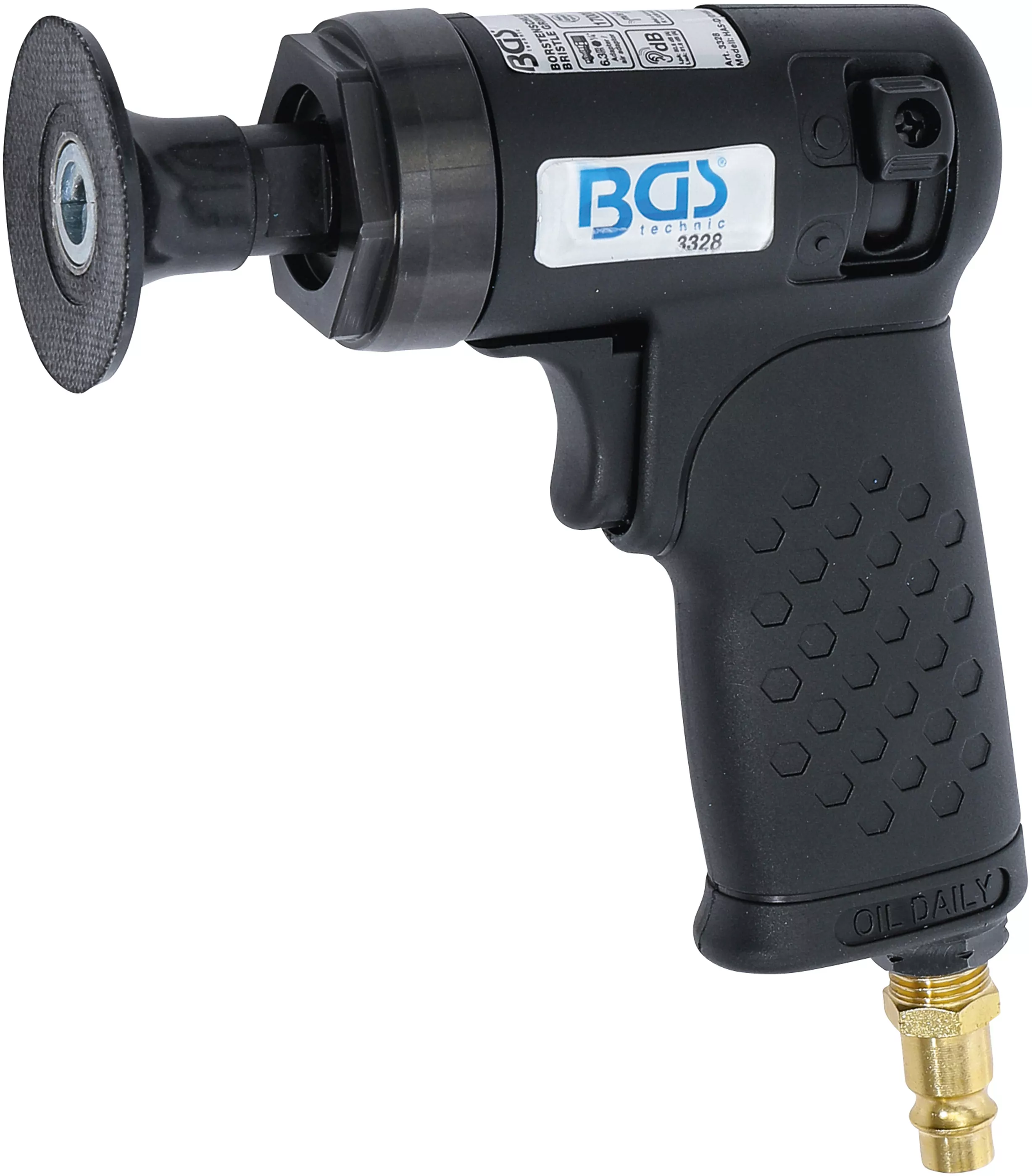 Druckluft-Borstenschleifer-Satz | 17-tlg.