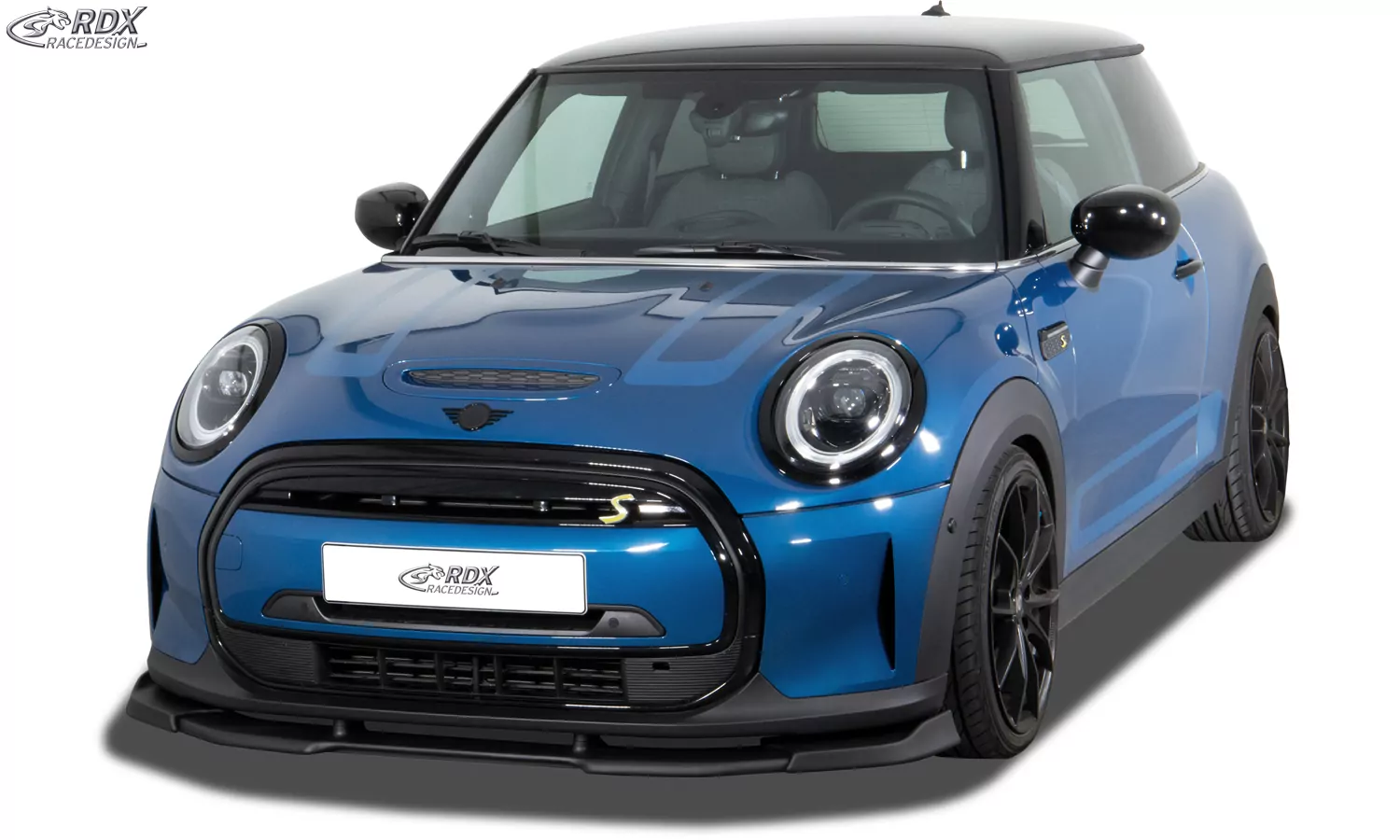 RDX Frontspoiler VARIO-X für MINI Cooper F55, F56, F57 (2020+) Frontlippe Front Ansatz Vorne Spoilerlippe