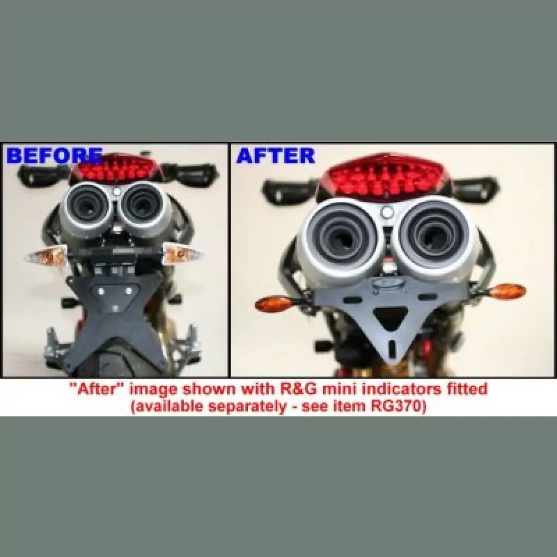 R&G Racing Kennzeichenhalter Ducati Hypermotard 796 1100