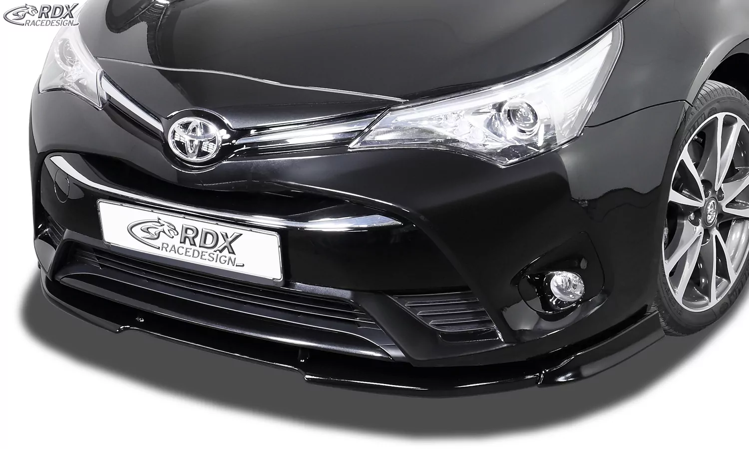RDX Frontspoiler VARIO-X für TOYOTA Avensis T27 2015+ Frontlippe Front Ansatz Vorne Spoilerlippe