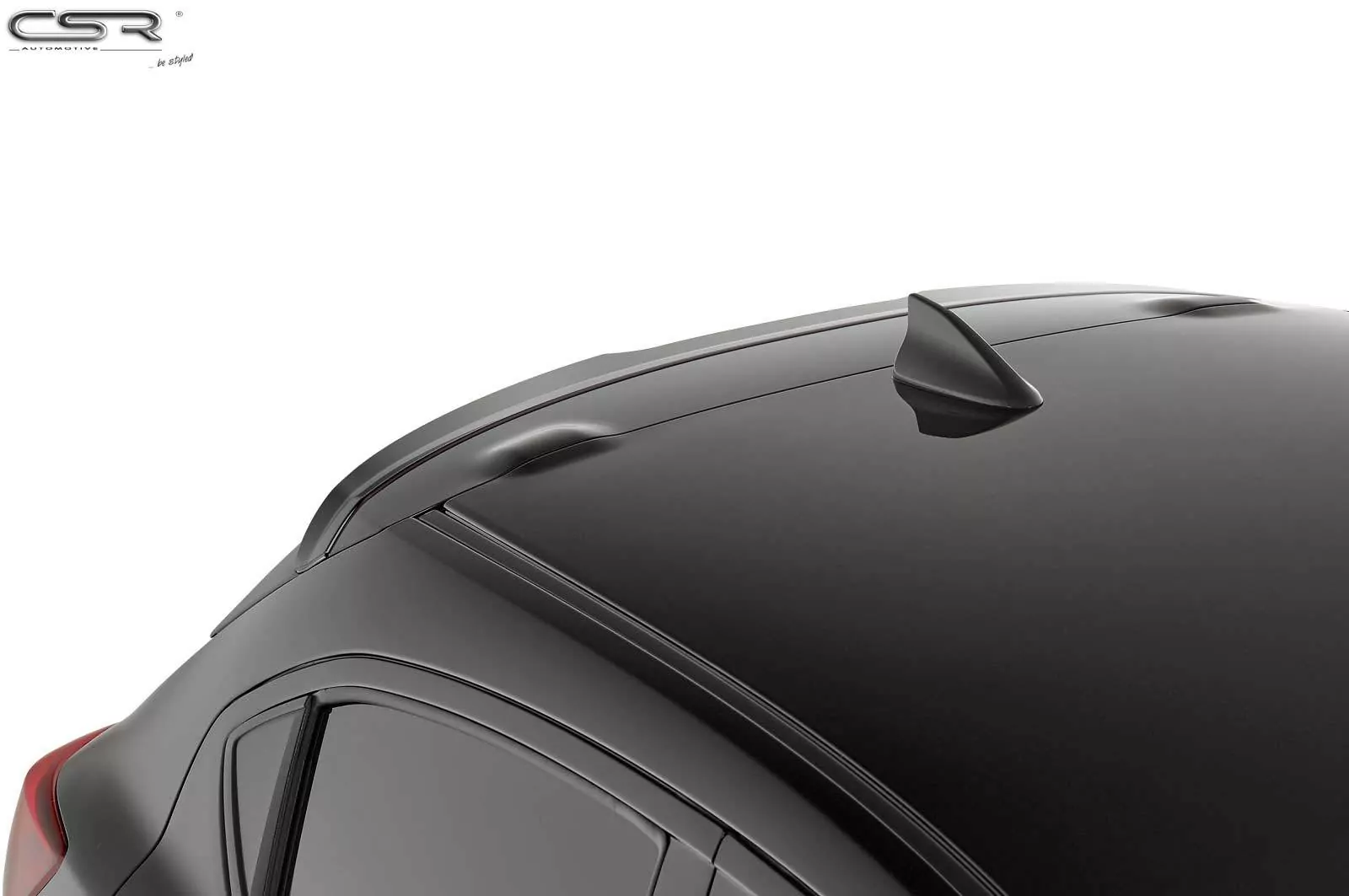 Heckflügel mit ABE für Mazda 2 (Typ DJ) HF677-M Carbon Look (matt)