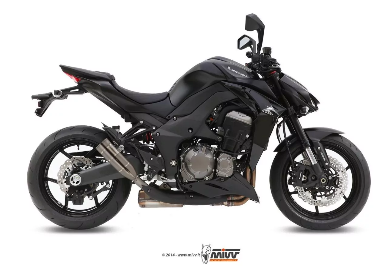 MIVV Double Gun Titan Kawasaki Z 1000 ´14/16 Racing