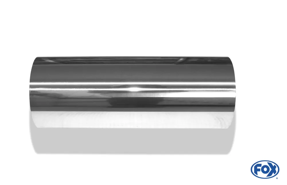 Anschweißendrohr Typ 10  Ø 114 mm / Länge: 300 mm  - rund / uneingerollt / gerade / ohne Absorber