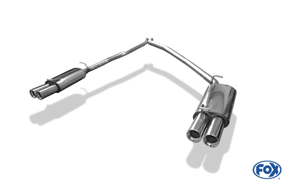Range Rover II Typ LP  Endschalldämpfer rechts/links  - 2x80 Typ 13 rechts/links