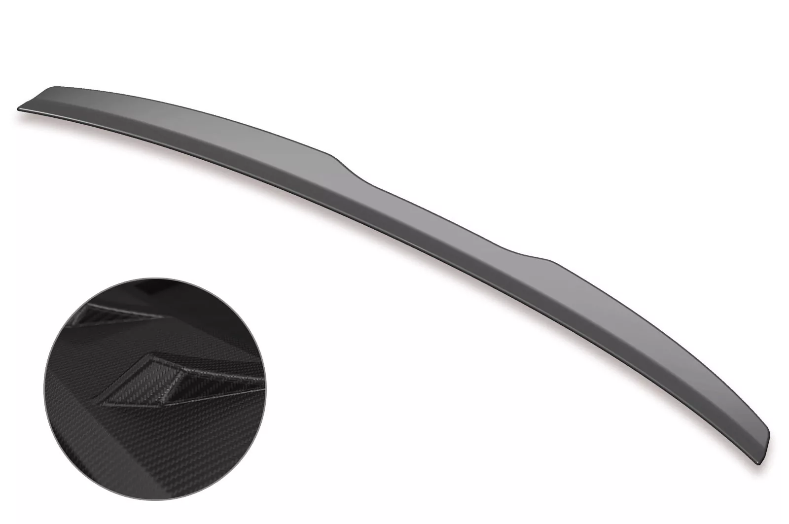 Heckflügel mit ABE für VW Passat B6 Typ 3C HF603-M Carbon Look (matt)