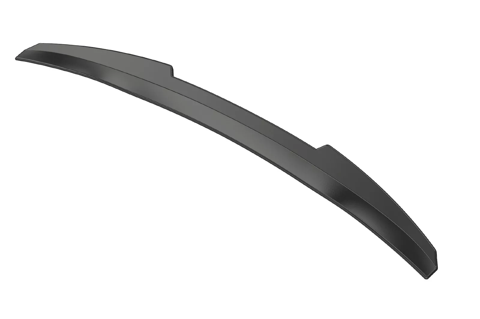 Heckflügel mit ABE für Toyota Aygo 2 HF853 Schwarz Strukturiert