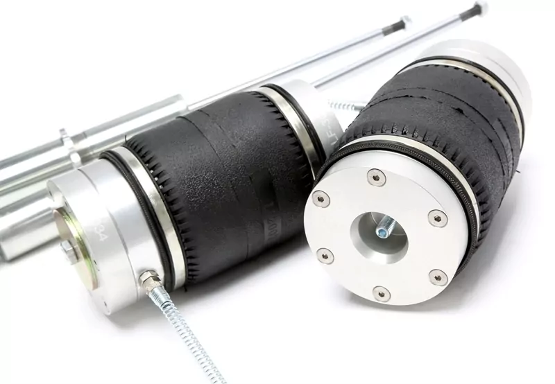 TA Technix Luftdämpfersatz mit Verstellsystem Hinterachse passend für Audi A6 (4B)/ Skoda Superb (3U)/ VW Passat Typ (3B/3BG)