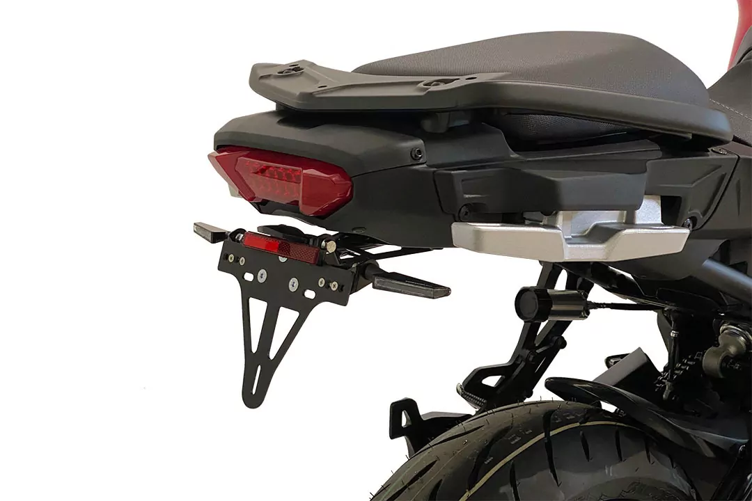 alpha Technik Kennzeichenhalter für Yamaha Tracer 9 und Tracer 9 GT ab Modelljahr 2021- Typ RN70